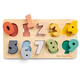 Number puzzle - 0 till 9